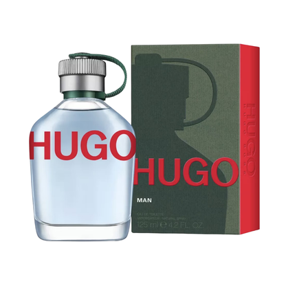 Hugo Boss HUGO Man Eau de Toilette Fresh Aromatic Cologne for Men 4.2 oz