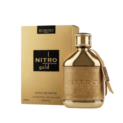 Dumont Nitro Gold Extrait de Parfum for Unisex 3.4 oz
