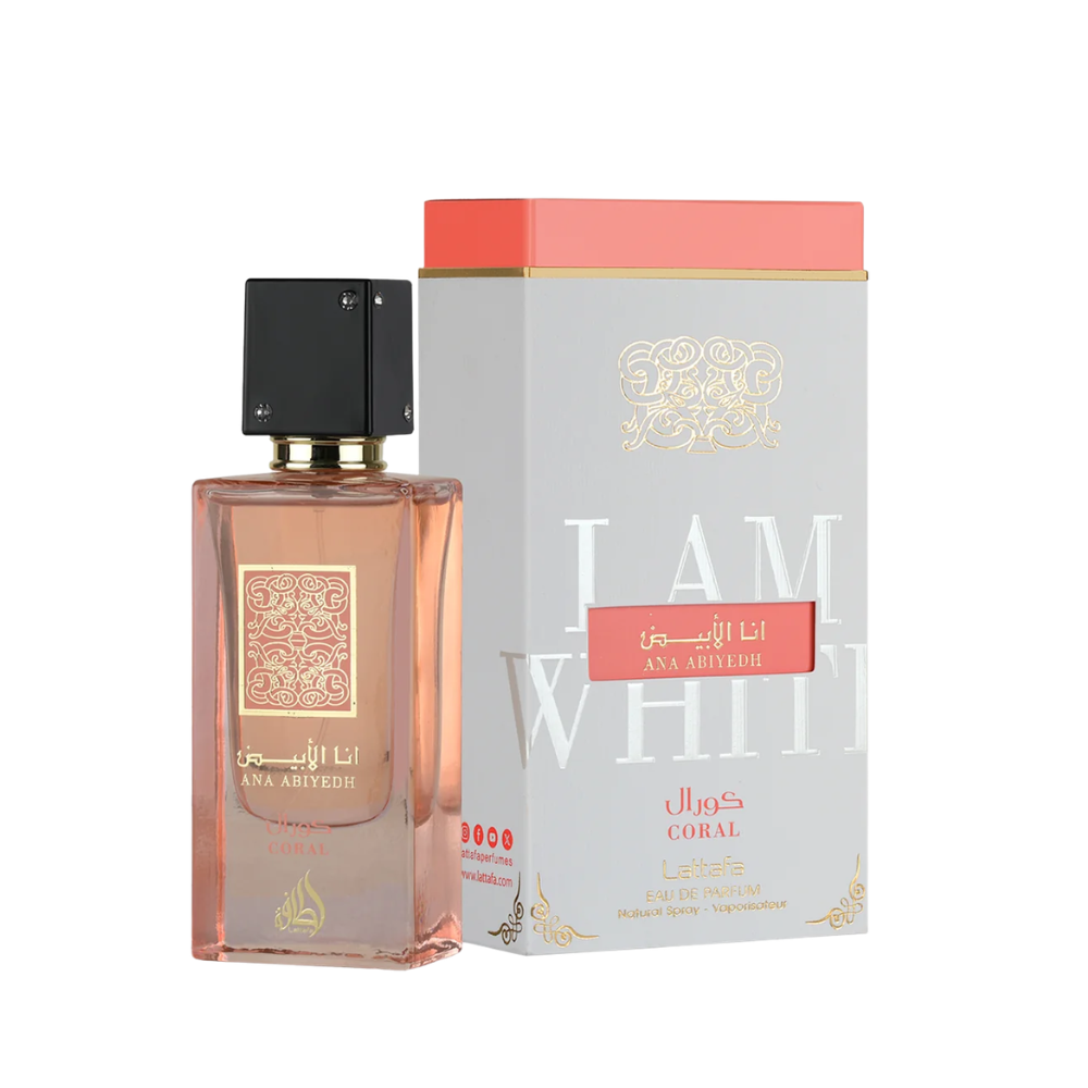 Lattafa Ana Abiyedh Coral Eau de Parfum 2 oz