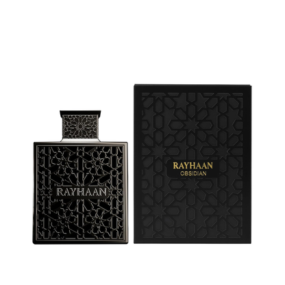 Rayhaan Obsidian Eau de Parfum for Men 3.4 oz