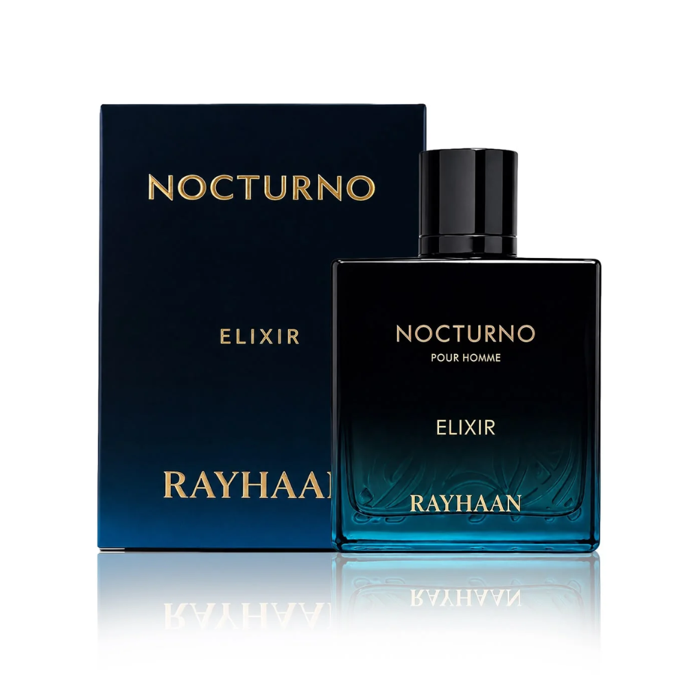 Rayhaan Nocturno Elixir For Him Eau de Parfum 3.4 oz