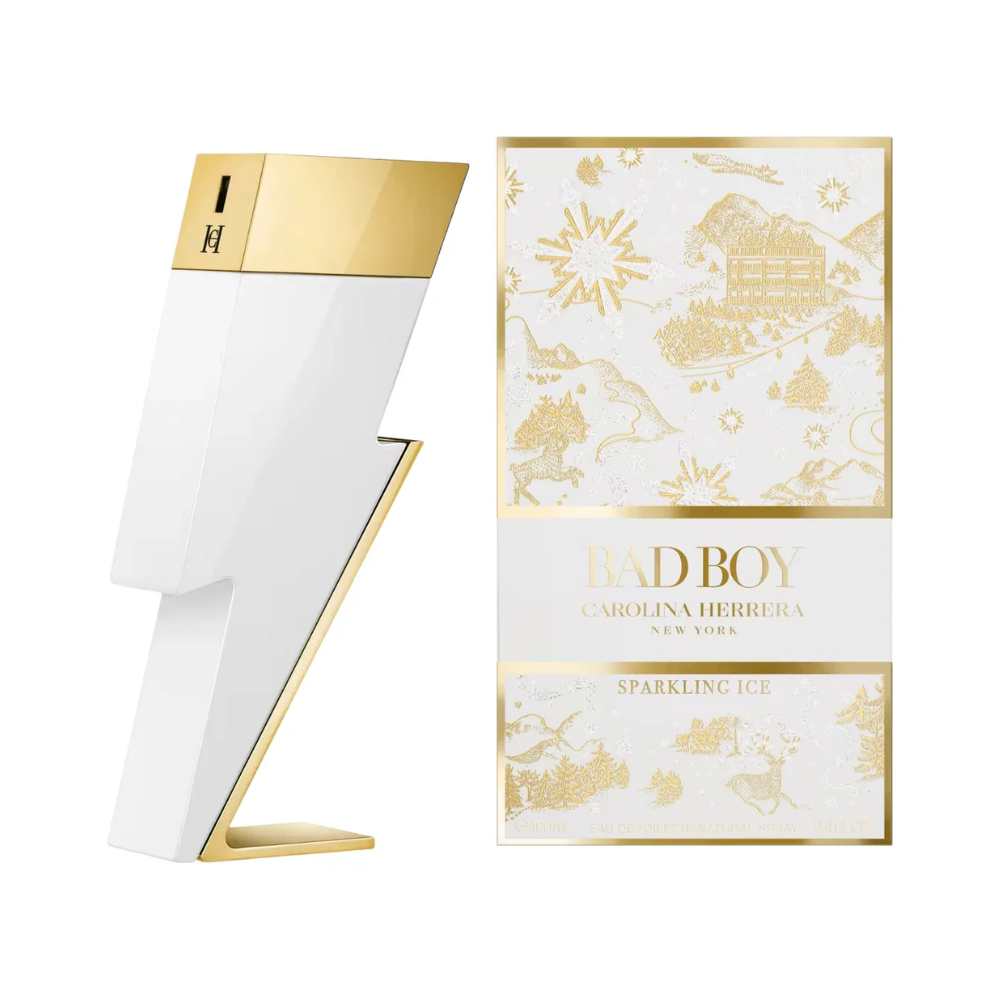 Carolina Herrera Bad Boy Sparkling Ice Eau de Toilette for Men 3.4 oz