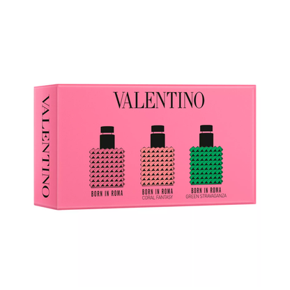 Valentino Born in Roma Donna Trio Discovery Set – 3 Piece Perfume Gift Set