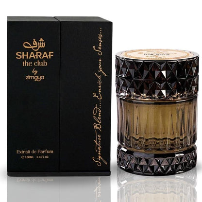 Zimaya Sharaf The Club Extrait De Parfum Spray 3.4 Oz / 100 Ml - Signature Blend for Lasting Impressions