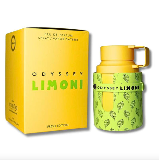 Armaf Odyssey Limoni Fresh Edition Eau de Parfum for Unisex (3.4 Oz) - Fresh Citrus Scent