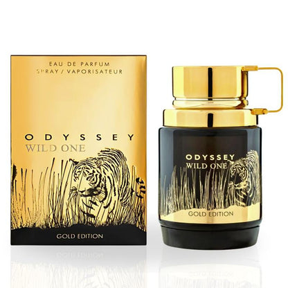 Armaf Odyssey Wild One Eau De Parfum Spray for Men 3.4 Oz / 100 Ml - Woody Spicy Fragrance