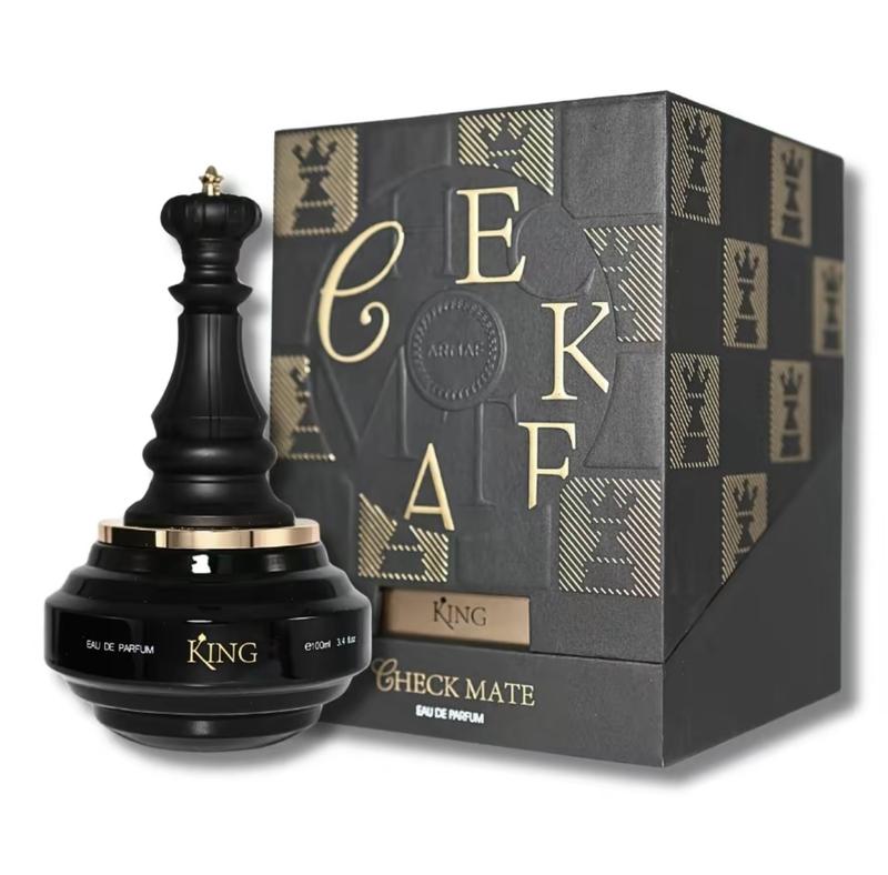 Armaf Checkmate King Eau de Parfum Spray for Men 3.4 oz Fragrant Villa Armaf Checkmate King Eau de Parfum Spray for Men 3.4 oz Fragrant Villa