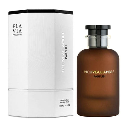 Flavia Nouveau Ambre Perfume for Men & Women EDP 3.4 Oz