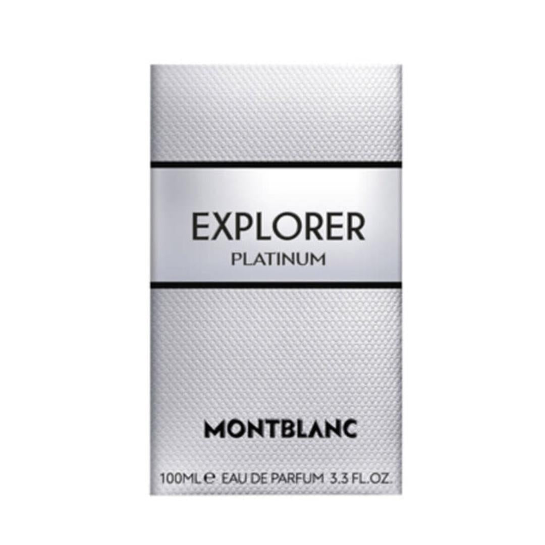 Montblanc Explorer Platinum Eau de Parfum For Men 3.3 oz