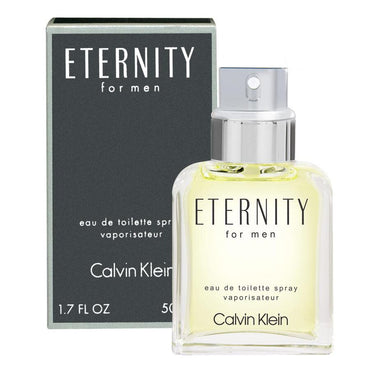 Calvin Klein Eternity for Men Eau de Toilette Spray – 1.7 oz / 3.4 oz / 6.7 oz