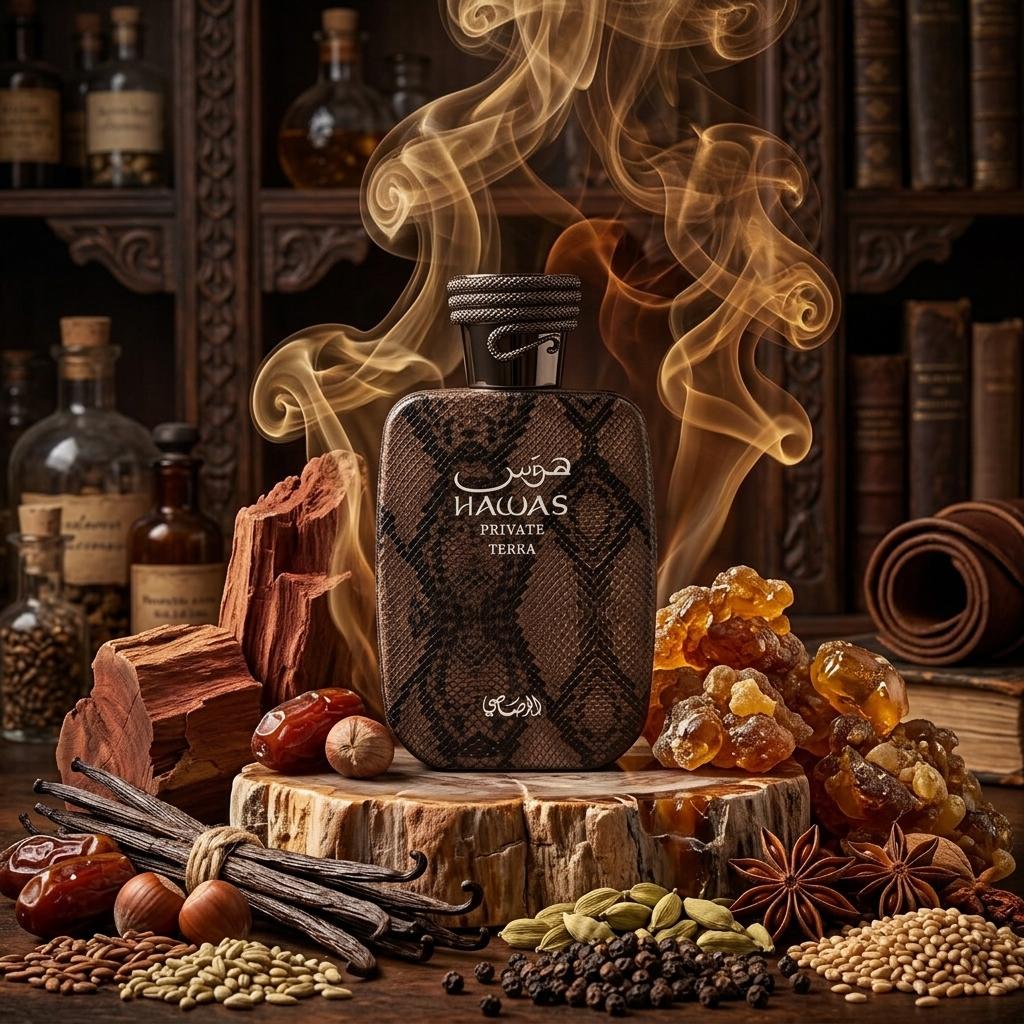 Rasasi Hawas Private Terra Extrait De Parfum 3.4 oz