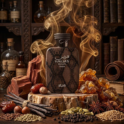Rasasi Hawas Private Terra Extrait De Parfum 3.4 oz