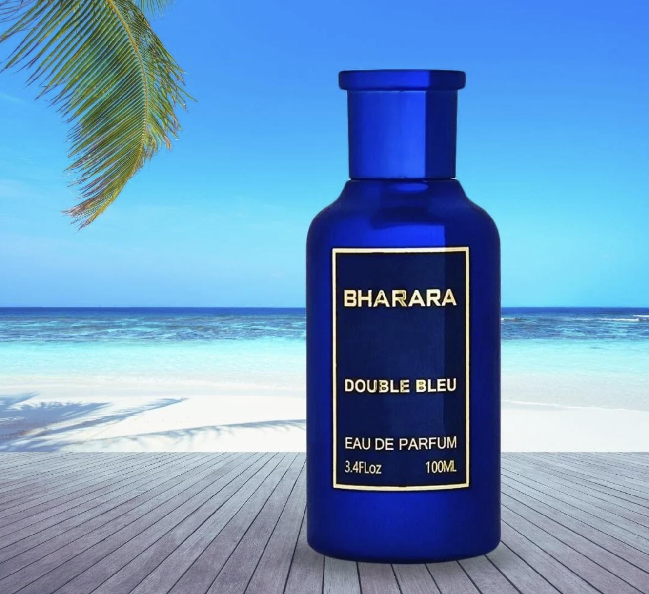 Bharara Double Bleu Eau De Parfum For Men 3.4 Oz / 100 ml