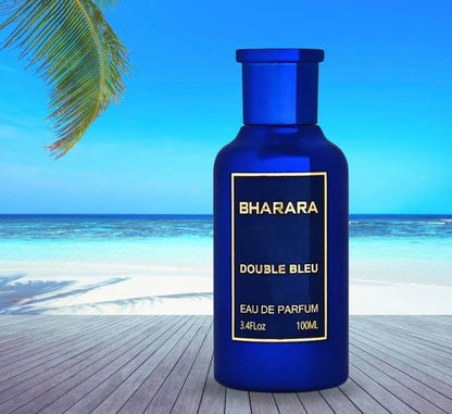 Bharara Double Bleu Eau De Parfum For Men 3.4 Oz / 100 ml