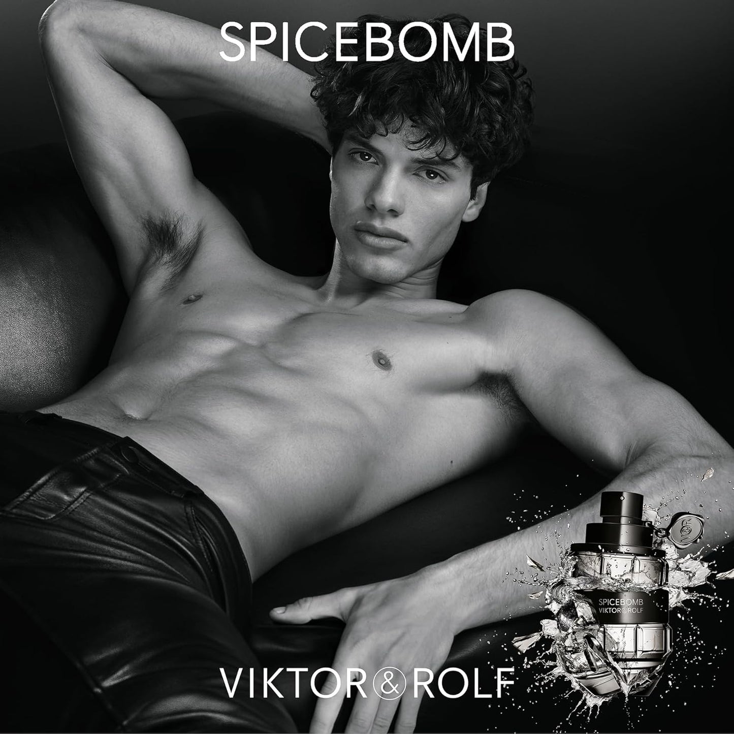 Viktor&Rolf Spicebomb Eau de Toilette Spray for Men 3.04 Oz / 90 Ml -  Warm, Spicy, Cinnamon Fragrance