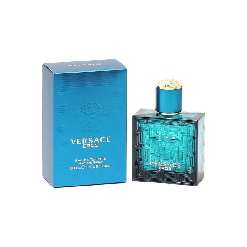 Versace Eros Eau de Toilette Spray for Men 1.7 Oz / 50 Ml - Luxury, Long-Lasting Perfume