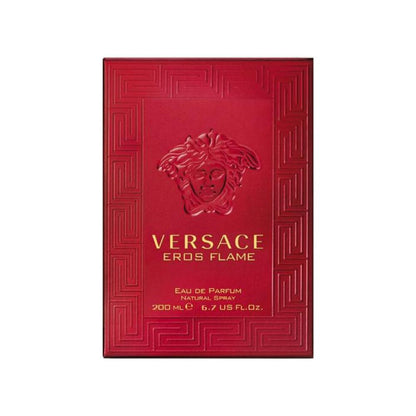 Versace Eros Flame Eau de Parfum for Men 6.7 Oz / 200 Ml - Full-Size Warm & Spicy Fragrance