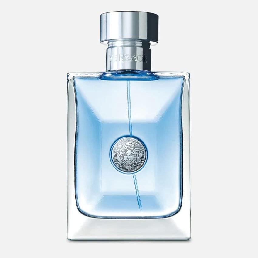 Versace Pour Homme Eau de Toilette for Men 3.4 Oz / 100 Ml - Fresh, Citrus & Aromatic Fragrance