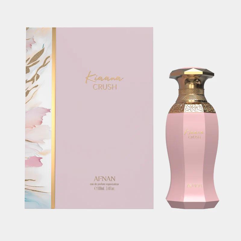 Afnan Kiaana Crush Eau de Parfum Spray for Women 3.4 Oz - Fruity Amber Fragrance