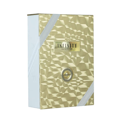 Armaf Infinity Gold Eau De Parfum for Women 3.4 Oz -  Floral Vanilla Scent