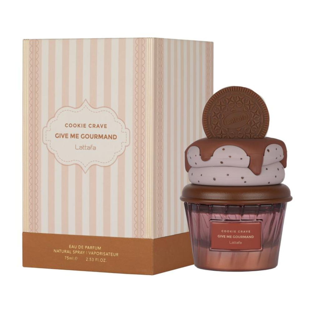 Lattafa Give me Gourmand Cookie Crave Eau de Parfum Spray Unisex 75ml / 2.5 Oz