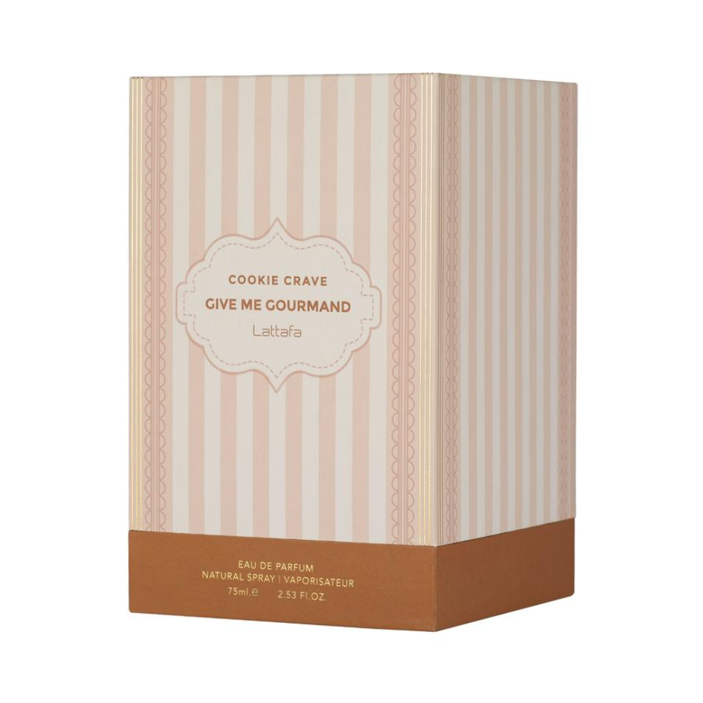 Lattafa Give me Gourmand Cookie Crave Eau de Parfum Spray Unisex 75ml / 2.5 Oz