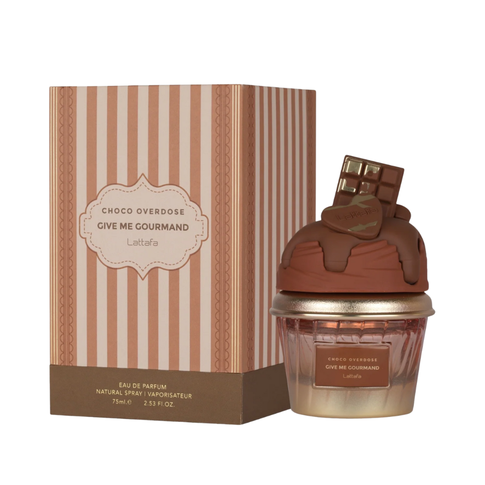 Lattafa Give me Gourmand Choco Overdose Eau de Parfum Spray Unisex 2.5 Oz