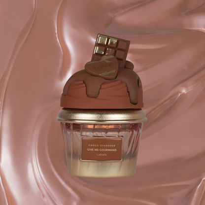 Lattafa Give me Gourmand Choco Overdose Eau de Parfum Spray Unisex 2.5 Oz