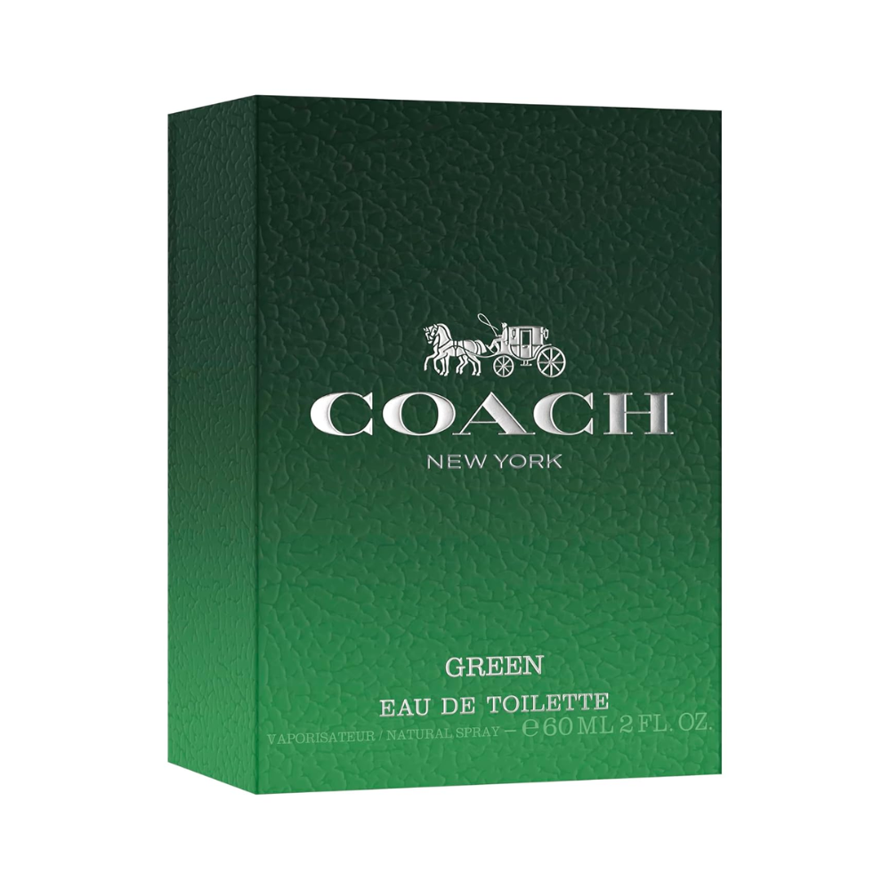 Coach Green Eau De Toilette for Men 2.0 oz / 3.4 oz / 6.7 oz