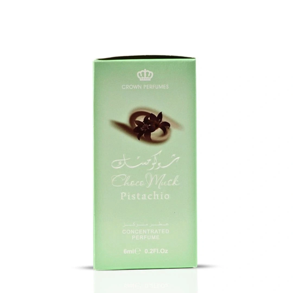 Al Rehab Choco Musk Pistachio Perfume Oil 6ml (0.2 oz) Unisex