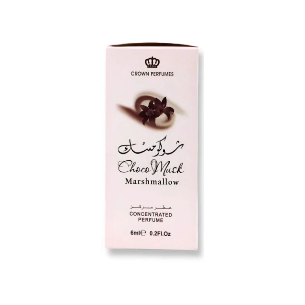 Al Rehab Choco Musk Marshmallow 6ml (0.2 oz) Roll-On Perfume Oil Unisex